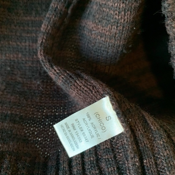 BOHO BLU  WOMENS CARDIGAN SZ S - Picture 4 of 4